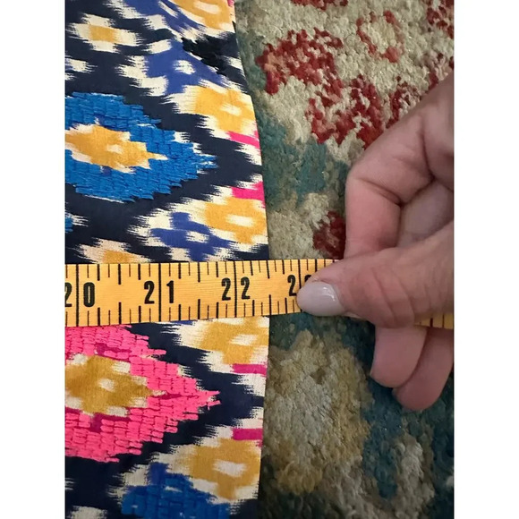 Maeve Anthropologie Pink Polka Dots Embroidered Silk Pencil Skirt Size 4 - Picture 7 of 7